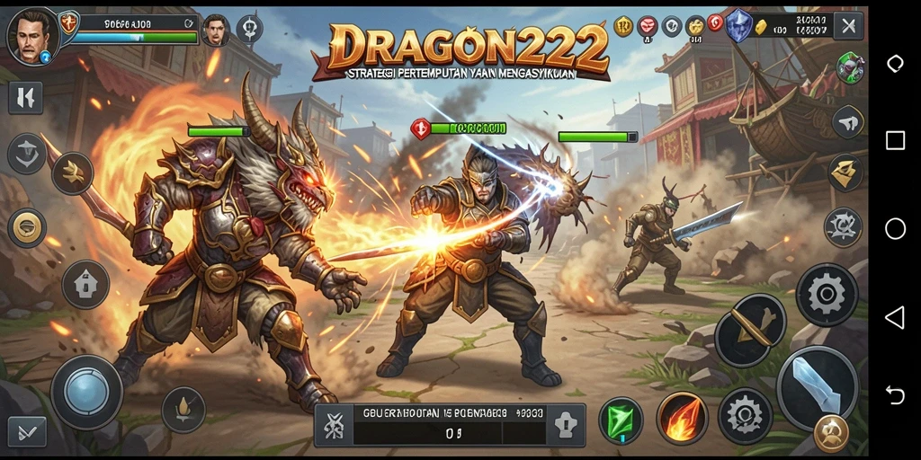 Gameplay seru DRAGON222 dengan strategi pertempuran yang intens.