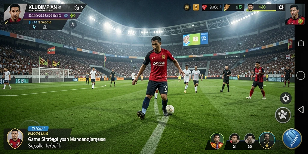 Tampilan gameplay KLUBIMPIAN yang menarik dan strategis.