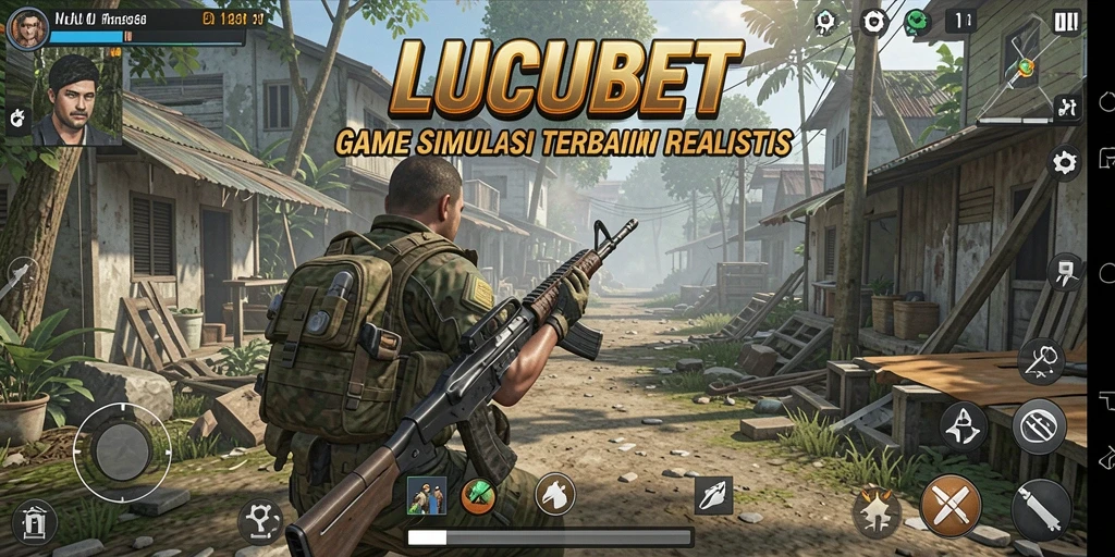 Screenshot dari gameplay LUCUBET menampilkan interaksi menarik dalam simulasi.