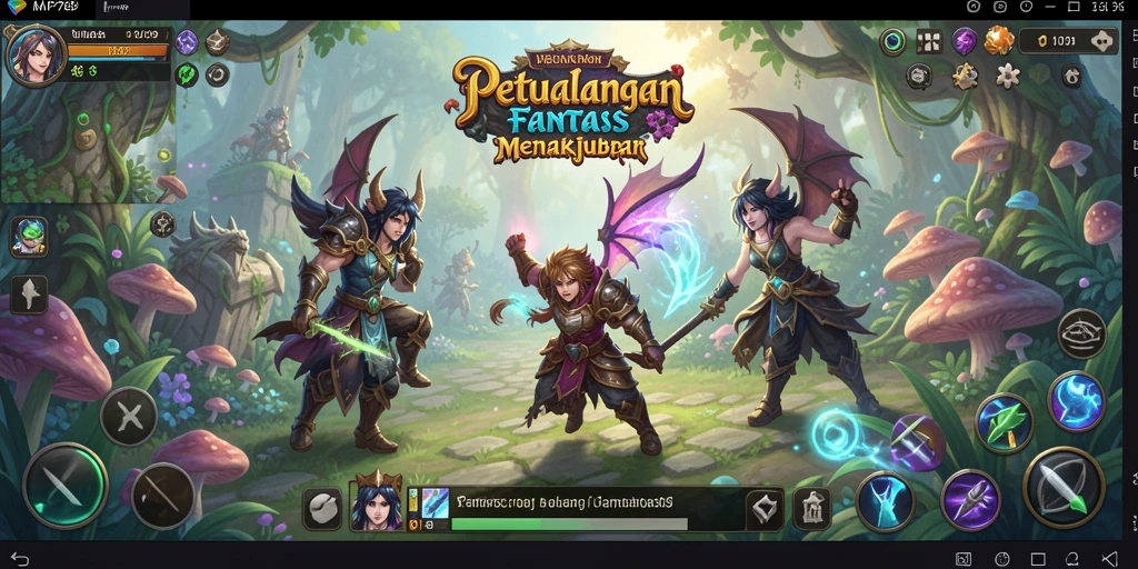 Tampilan menarik dari gameplay RPG yang mendalam.