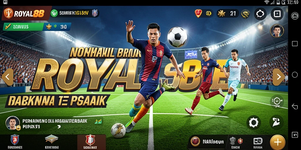 Tampilan menarik dari gameplay di ROYAL88 yang seru dan kompetitif.